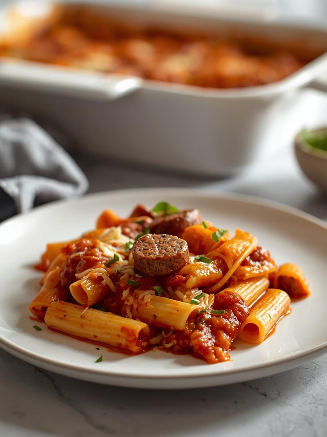 Easy Baked Ziti with Sausage: A Delicious Family Dinner Idea