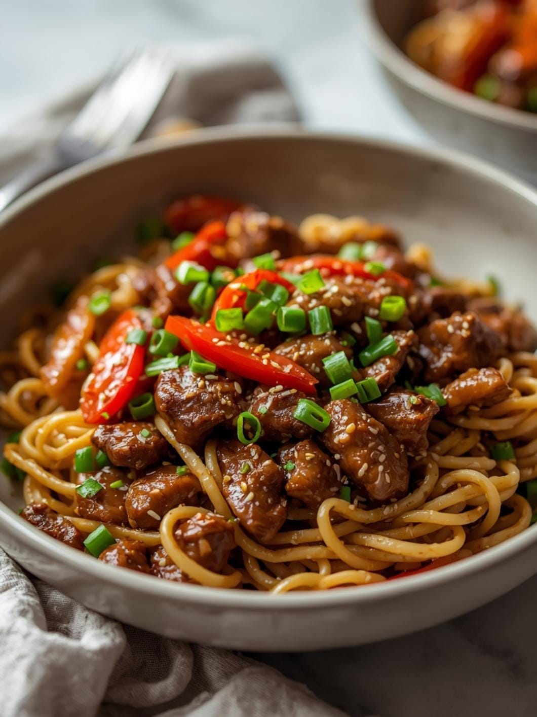Easy Beef & Noodle Stir Fry: Quick Asian-Inspired Dinner