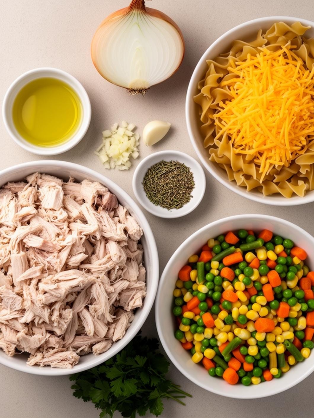 Easy Chicken Pot Pie Skillet with Noodles: A Comforting One-Pan Meal