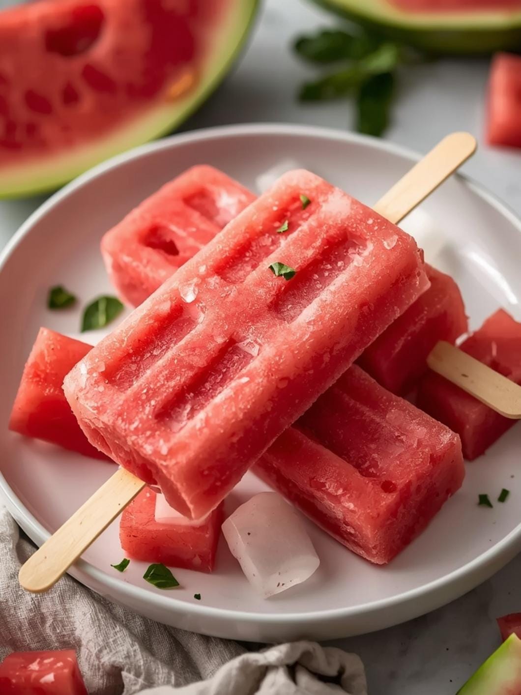 Easy Frozen Watermelon Pops for a Healthy Summer Snack