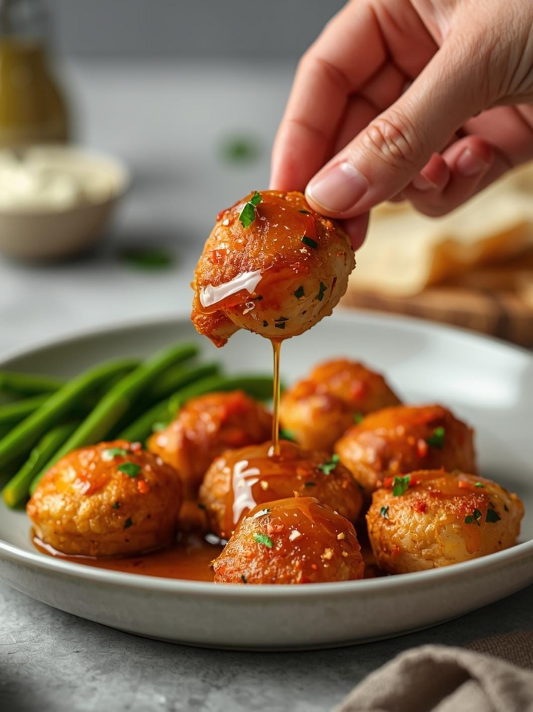 Easy Honey Garlic Chicken Bites Recipe