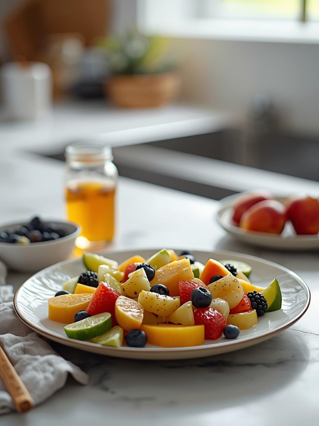 Easy Honey Lime Fruit Salad Recipe for a Refreshing Treat