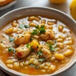 Easy Lemon Chicken Orzo Soup Recipe - Quick & Delicious Homemade Soup 12 =