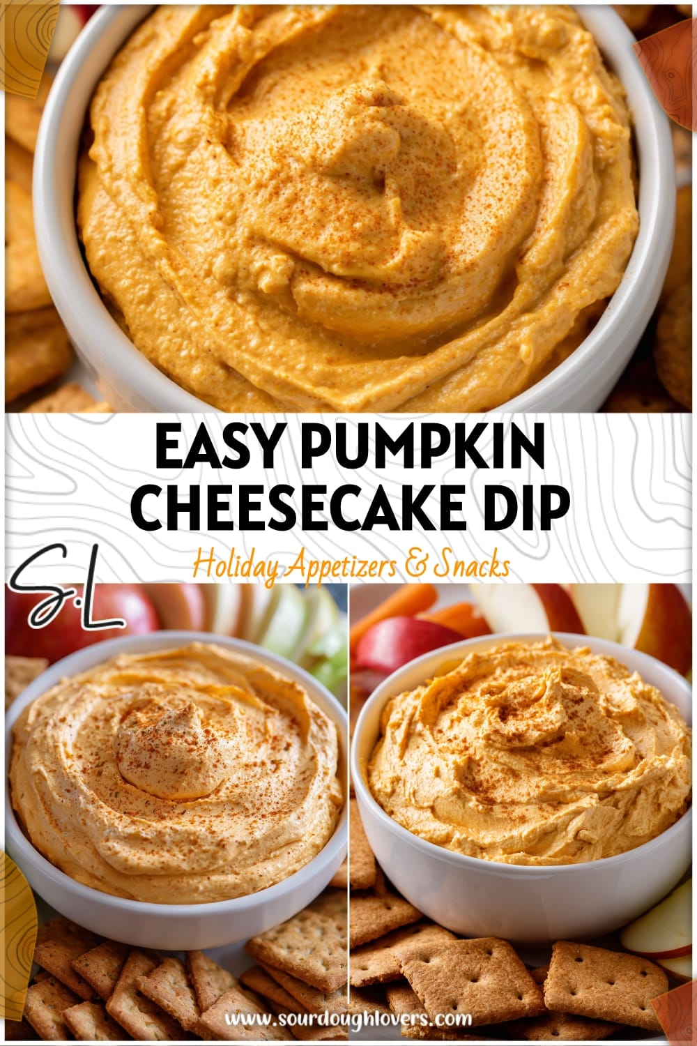 Easy Pumpkin Cheesecake Dip Recipe for Fall Parties & Thanksgiving Desserts