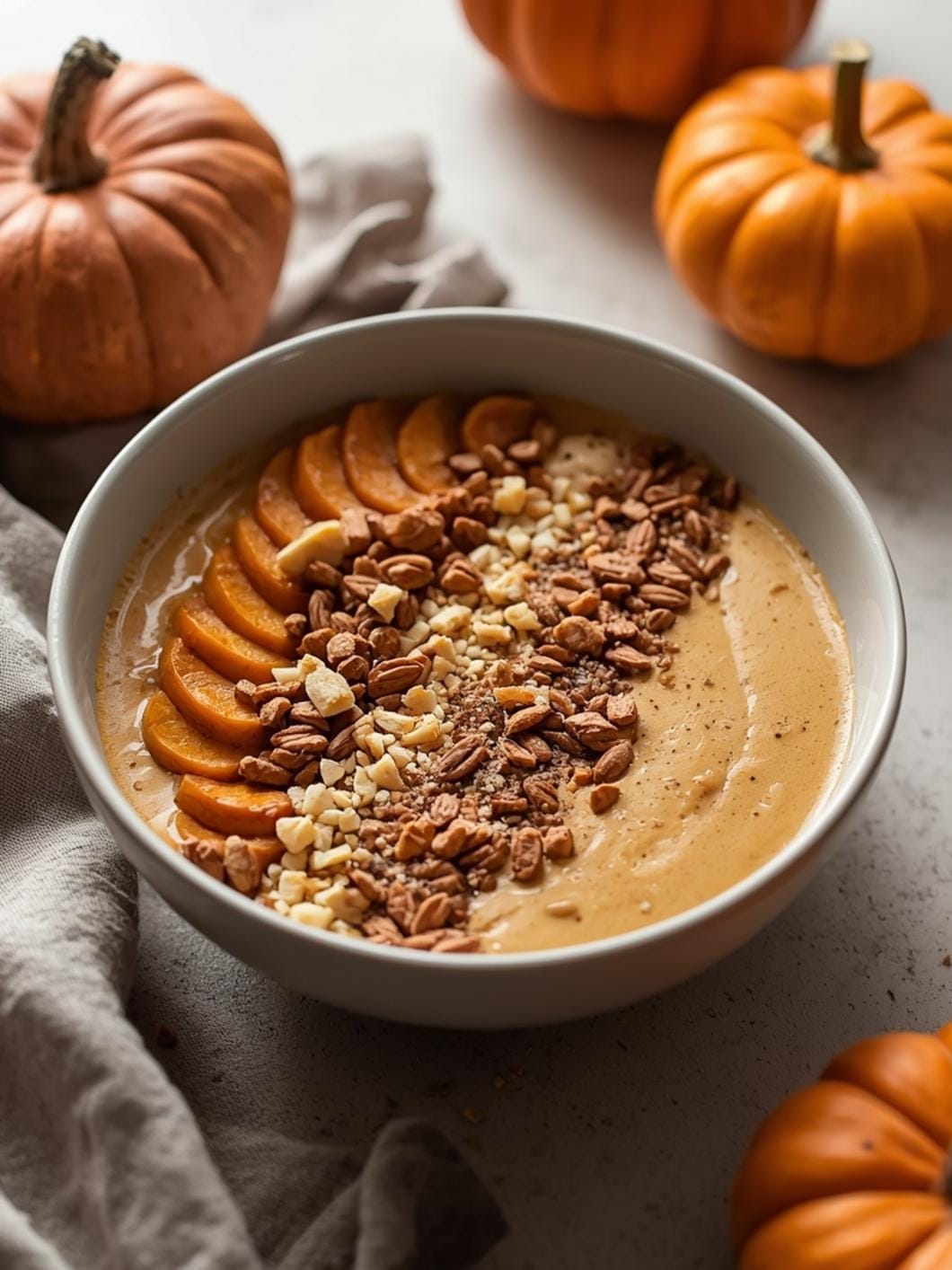 Easy Pumpkin Pie Smoothie Bowl Recipe for a Cozy Breakfast