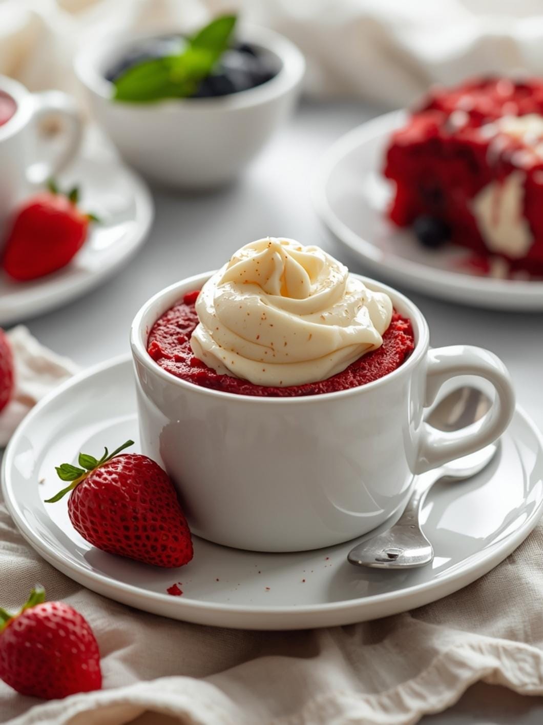Easy Red Velvet Mug Cake Recipe: Quick Dessert in Minutes!