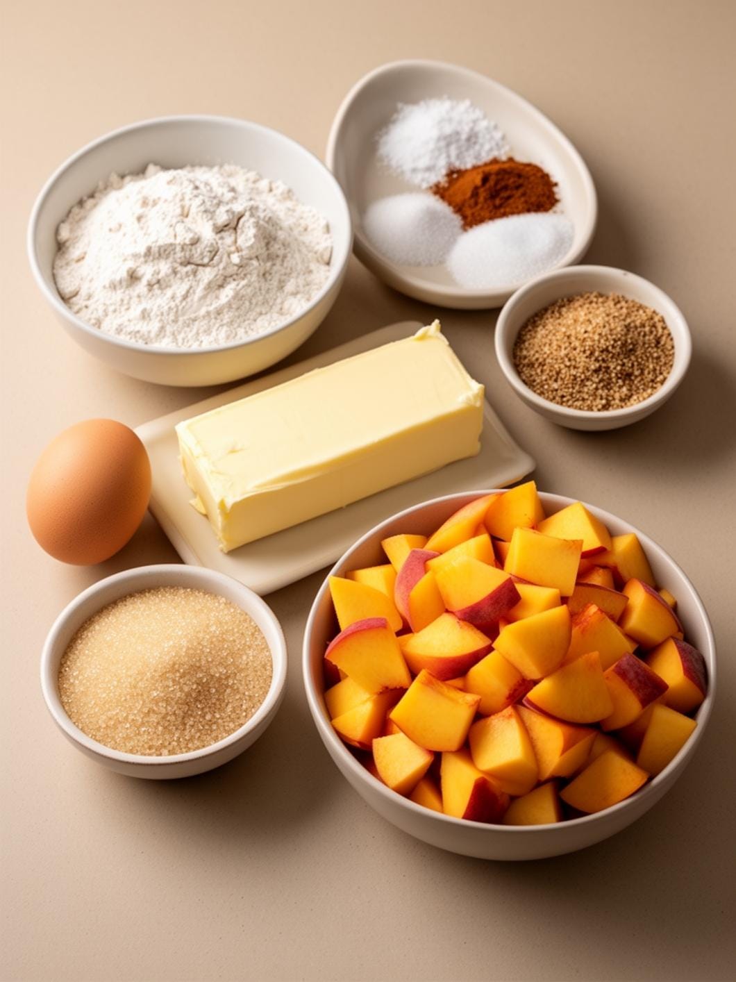 Easy Sourdough Peach Snack Cake Recipe