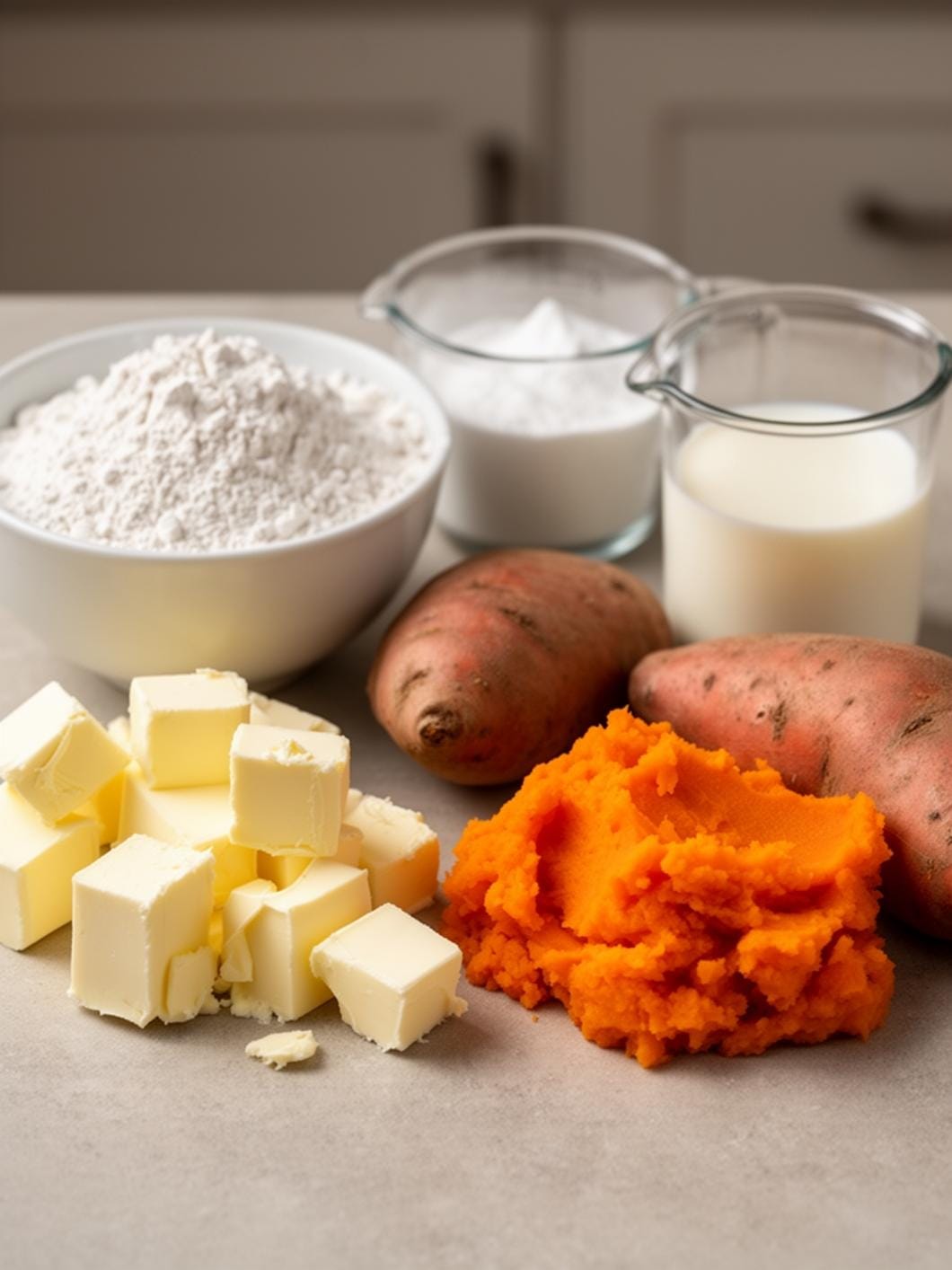 Easy Sourdough Sweet Potato Biscuits with Discard