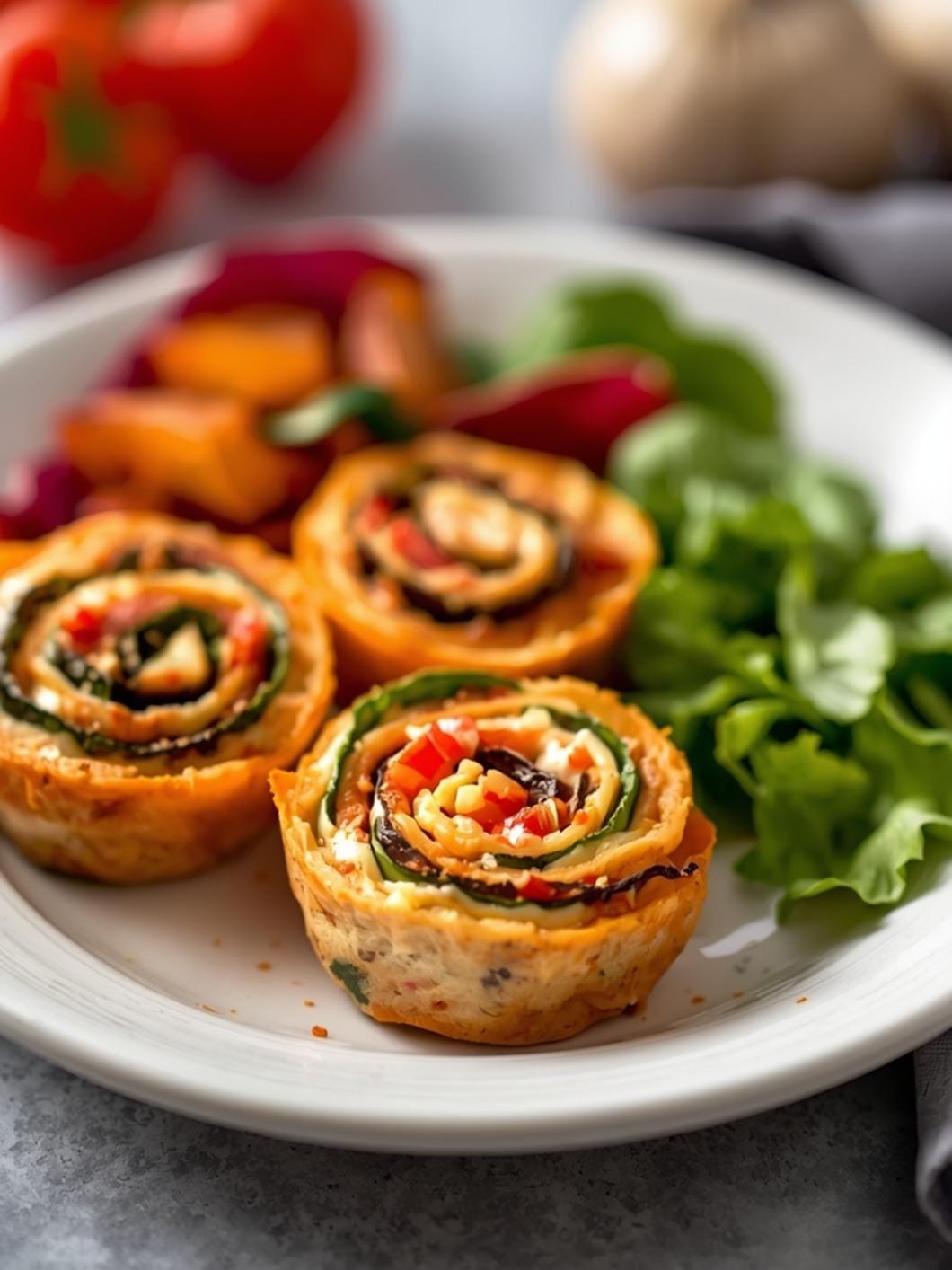 Easy Veggie Pinwheels: Perfect for Lunchboxes & Snacks!