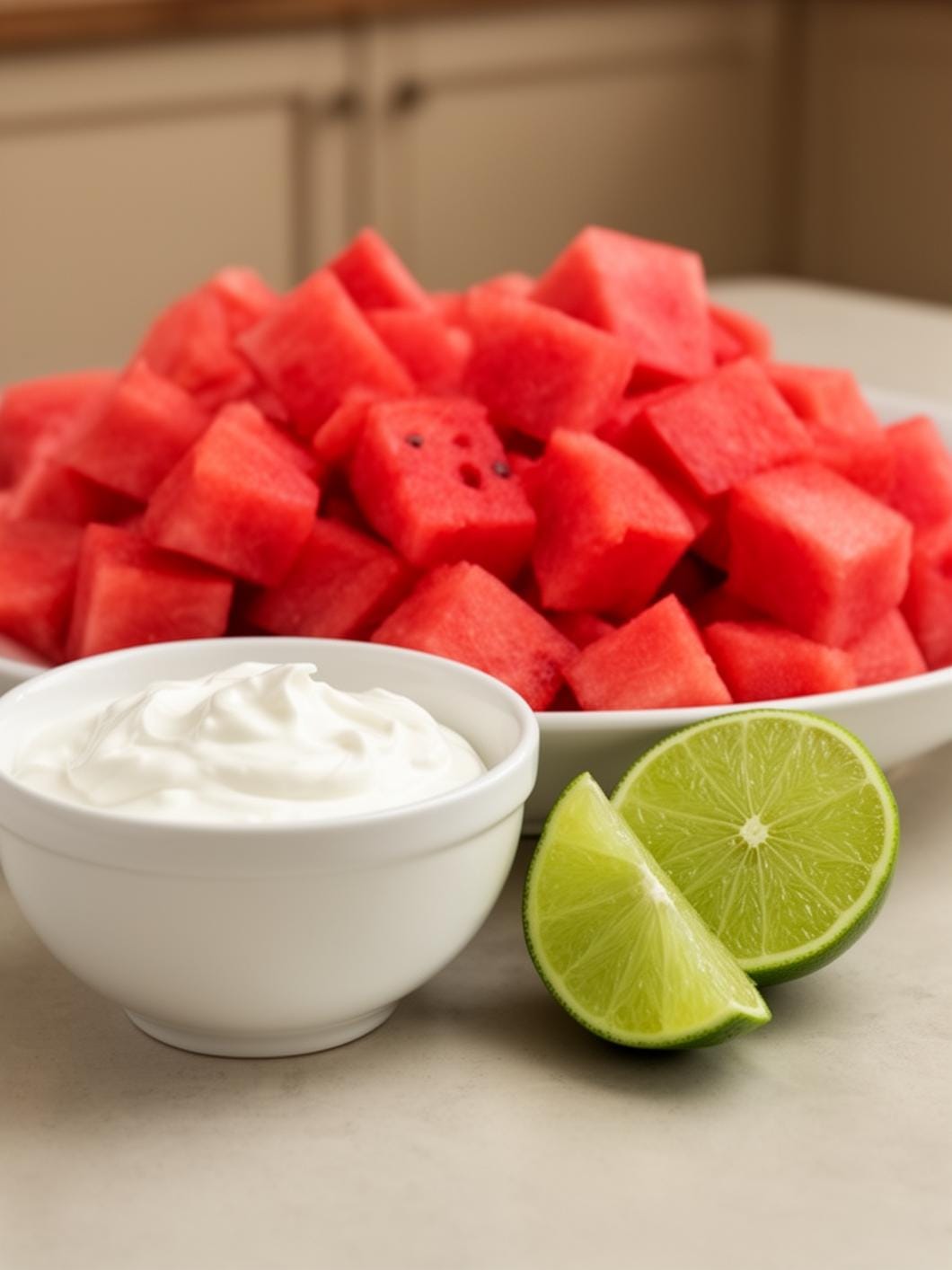 Frozen Watermelon & Greek Yogurt Pops: Easy No-Sugar-Added Treat for Kids!