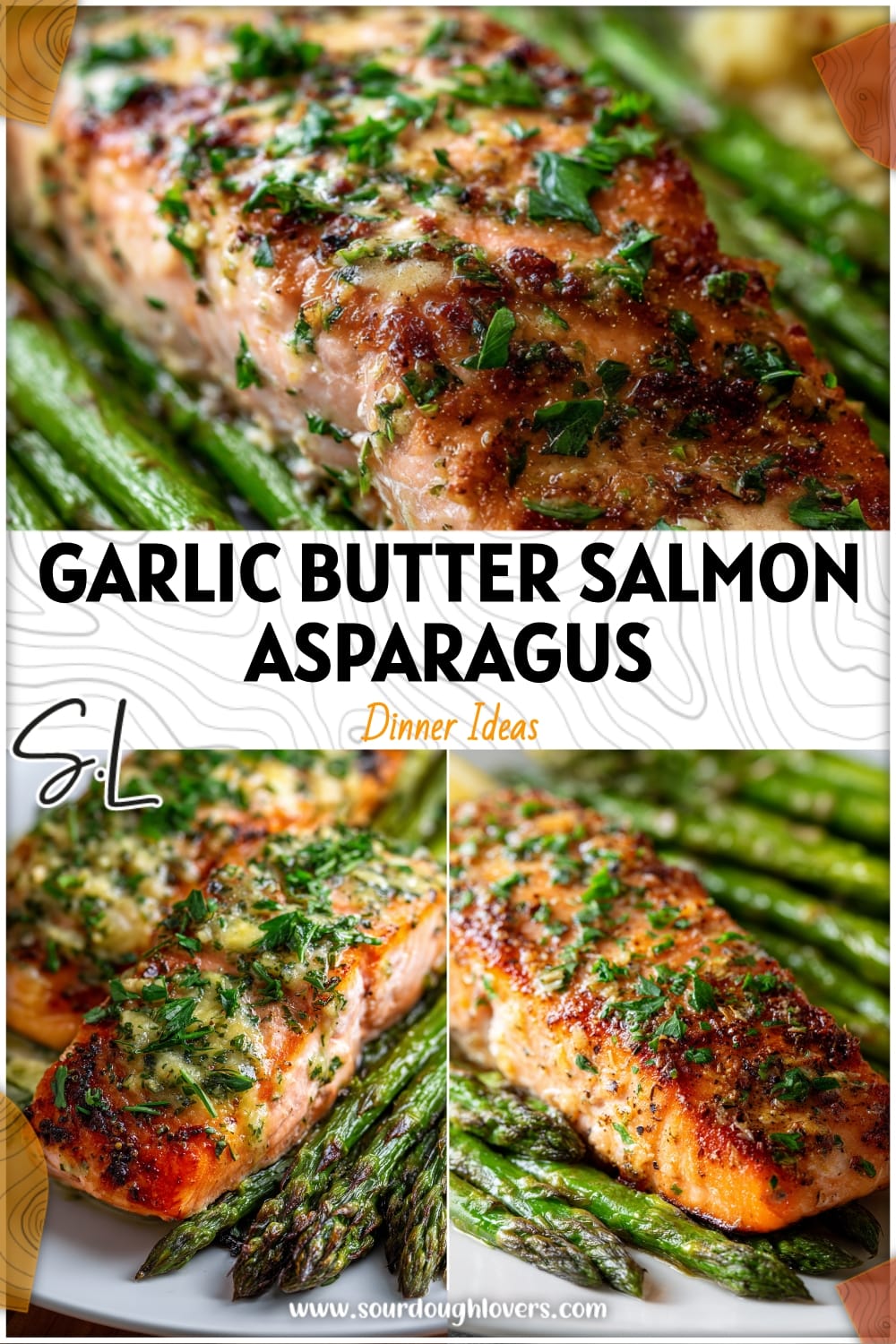Easy Garlic Butter Salmon & Asparagus Recipe