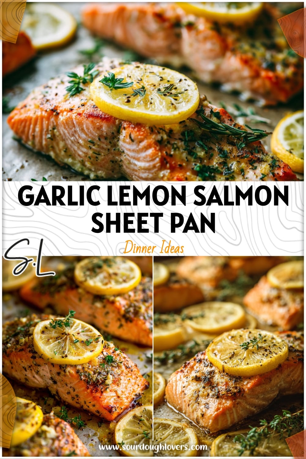 Garlic Lemon Salmon Sheet Pan: Easy Baked Dinner Idea