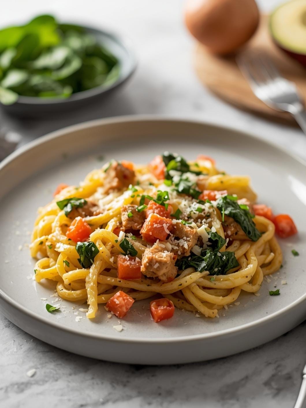 Garlic Parmesan Spaghetti Squash Bake: Easy & Healthy Dinner Idea