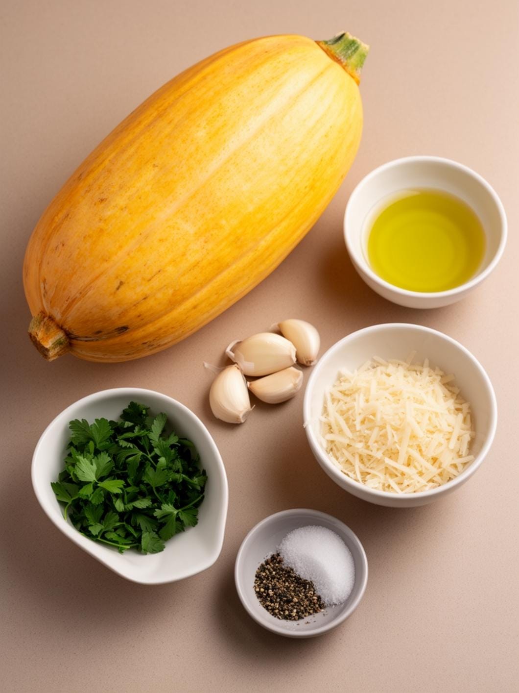 Garlic Parmesan Spaghetti Squash Bake: Easy & Healthy Side Dish
