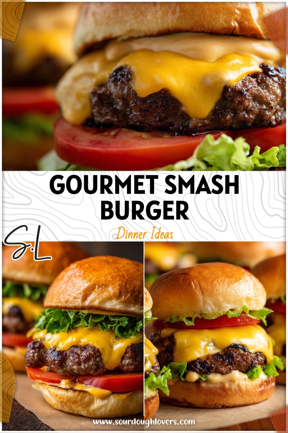 Easy Smash Burgers with American Cheese & Secret Sauce