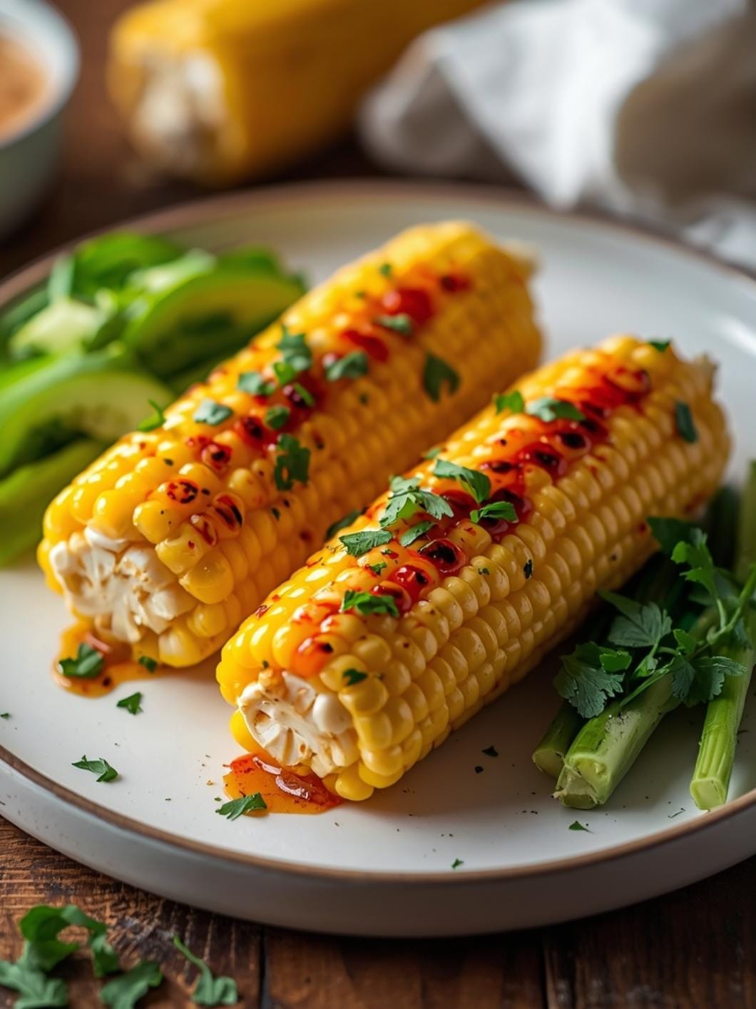 Grilled Corn with Chili Honey Butter: A Sweet & Spicy Summer Side