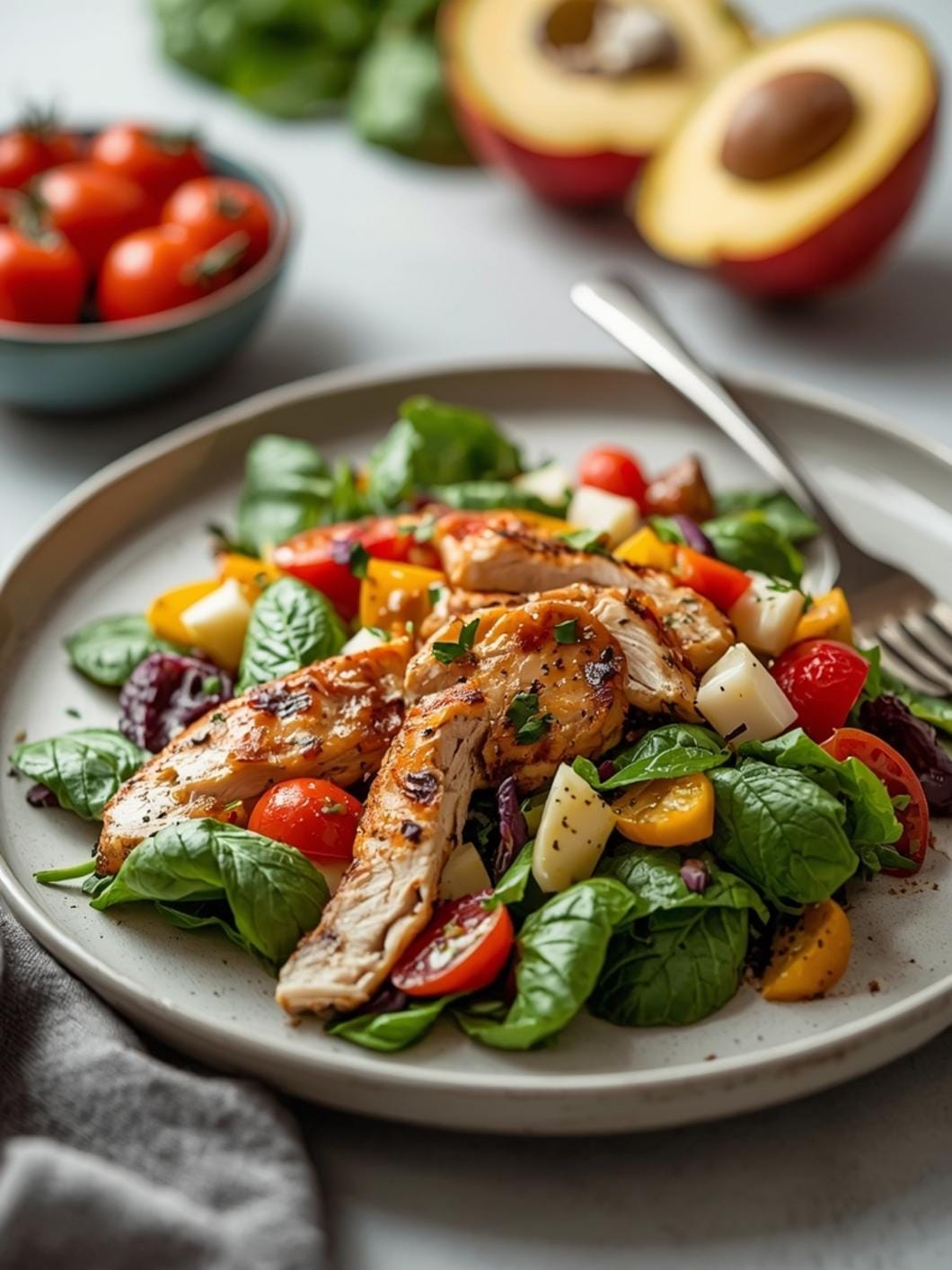 Harvest Chicken Salad: Healthy & Flavorful Winter Salad Recipe