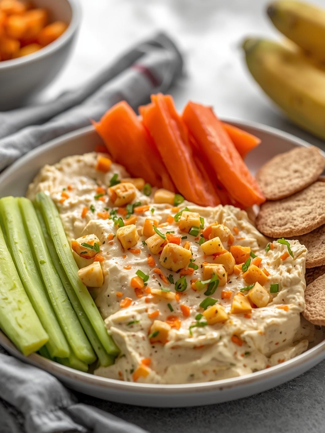Healthy Cottage Cheese Carrot Cake Dip - High Protein Snack 15 Healthy Cottage Cheese Carrot Cake Dip - High Protein Snack