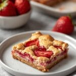 Healthy Sourdough Strawberry Breakfast Bars - Easy & Delicious 12 =