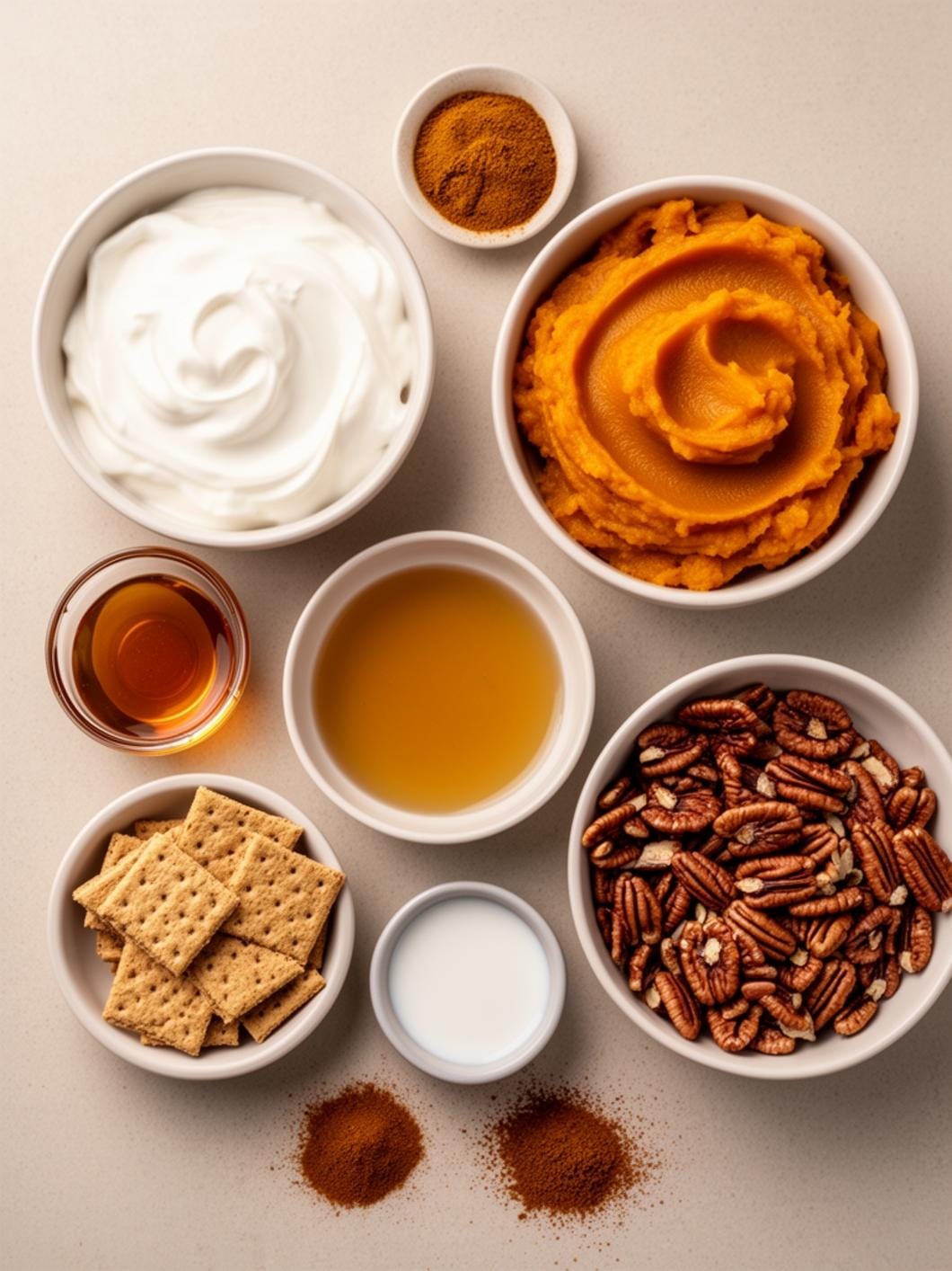 High-Protein Pumpkin Cheesecake Bowl - Healthy Fall Dessert