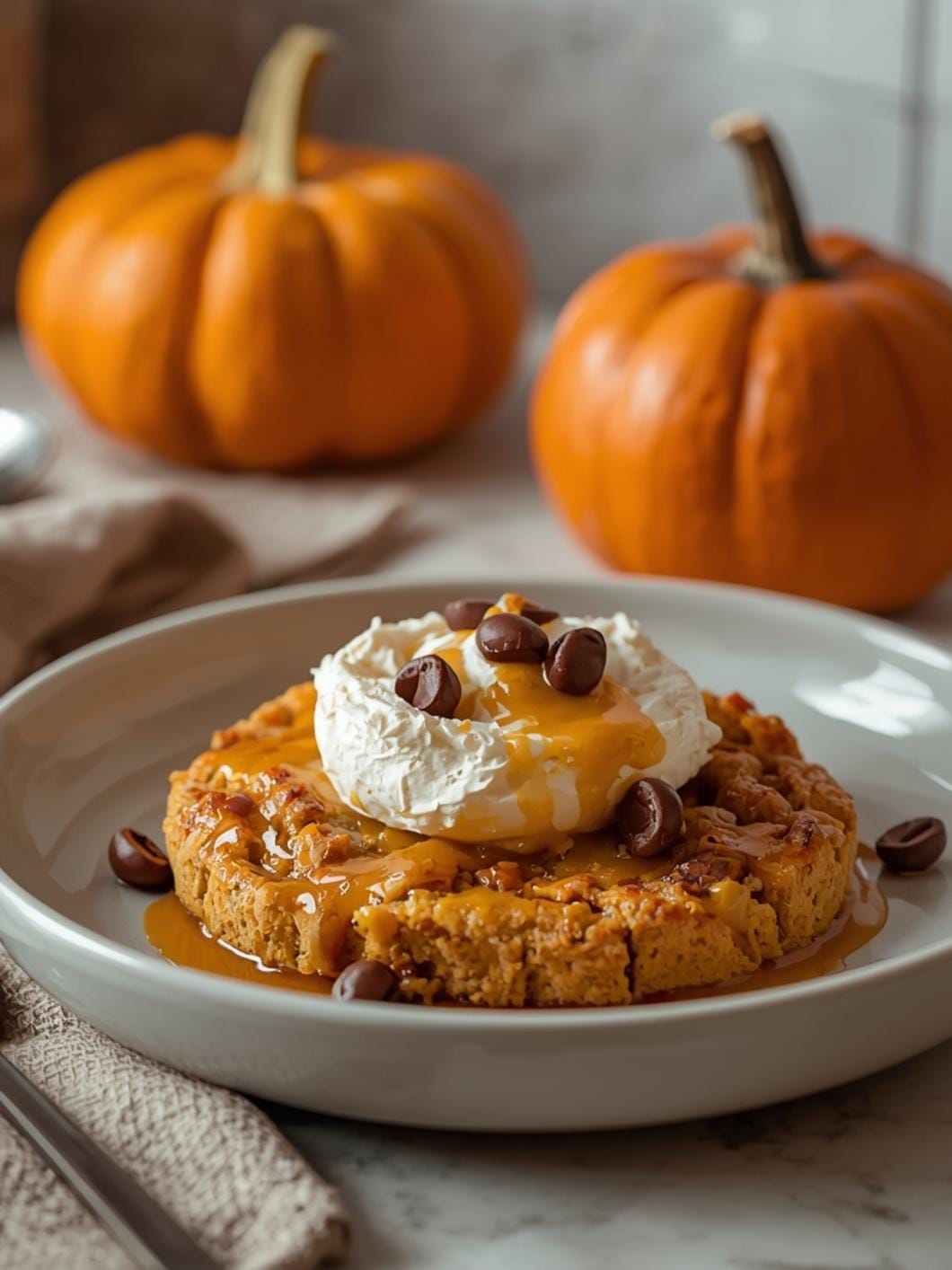 High-Protein Pumpkin Cheesecake Bowl - Healthy Fall Dessert