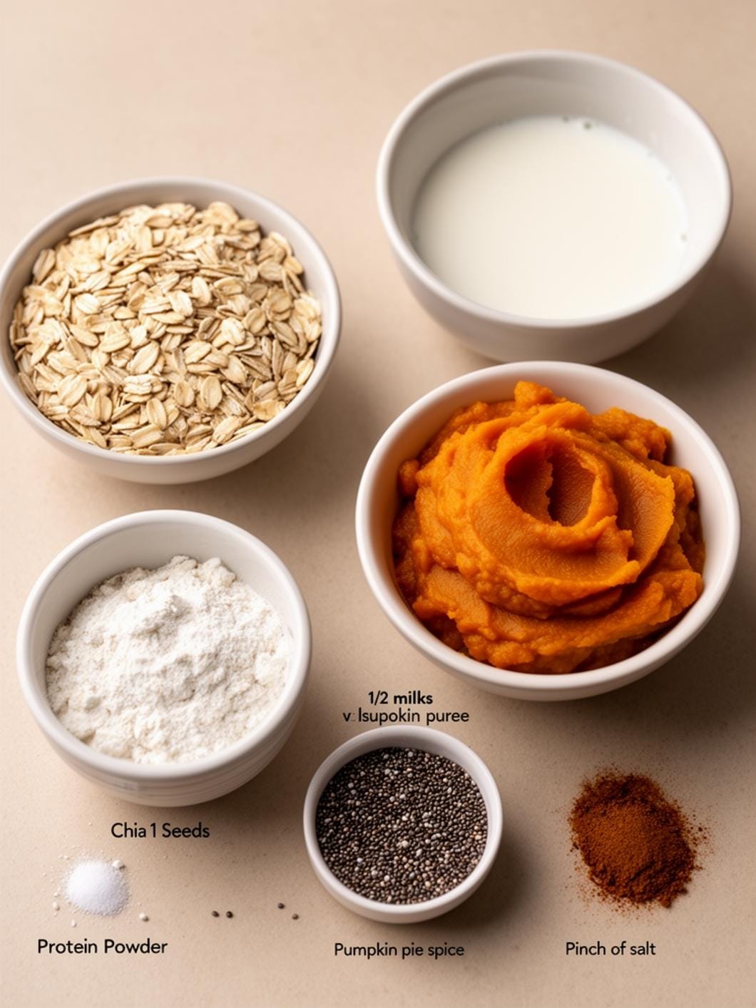 High-Protein Pumpkin Overnight Oats for a Healthy Breakfast