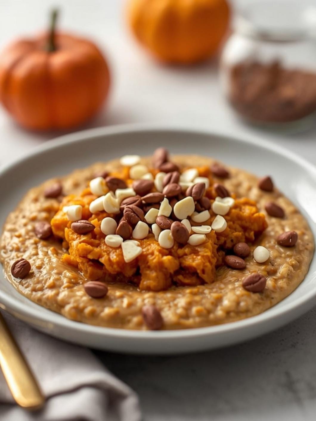 High-Protein Pumpkin Overnight Oats for a Healthy Breakfast