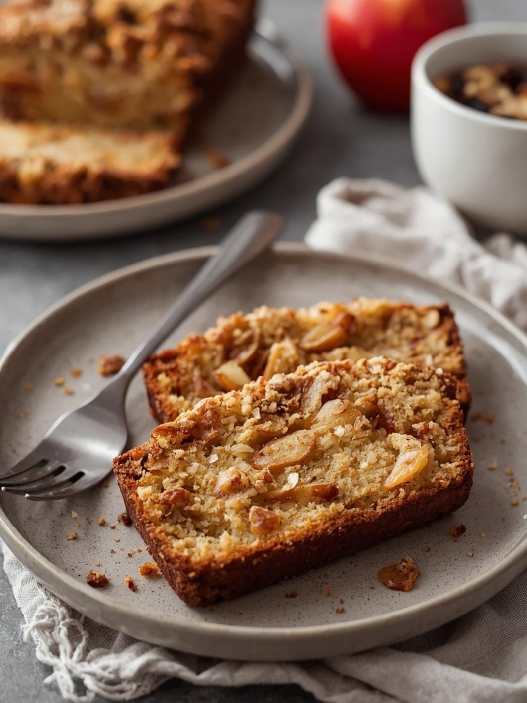 Homemade Sourdough Apple Crumb Loaf Recipe