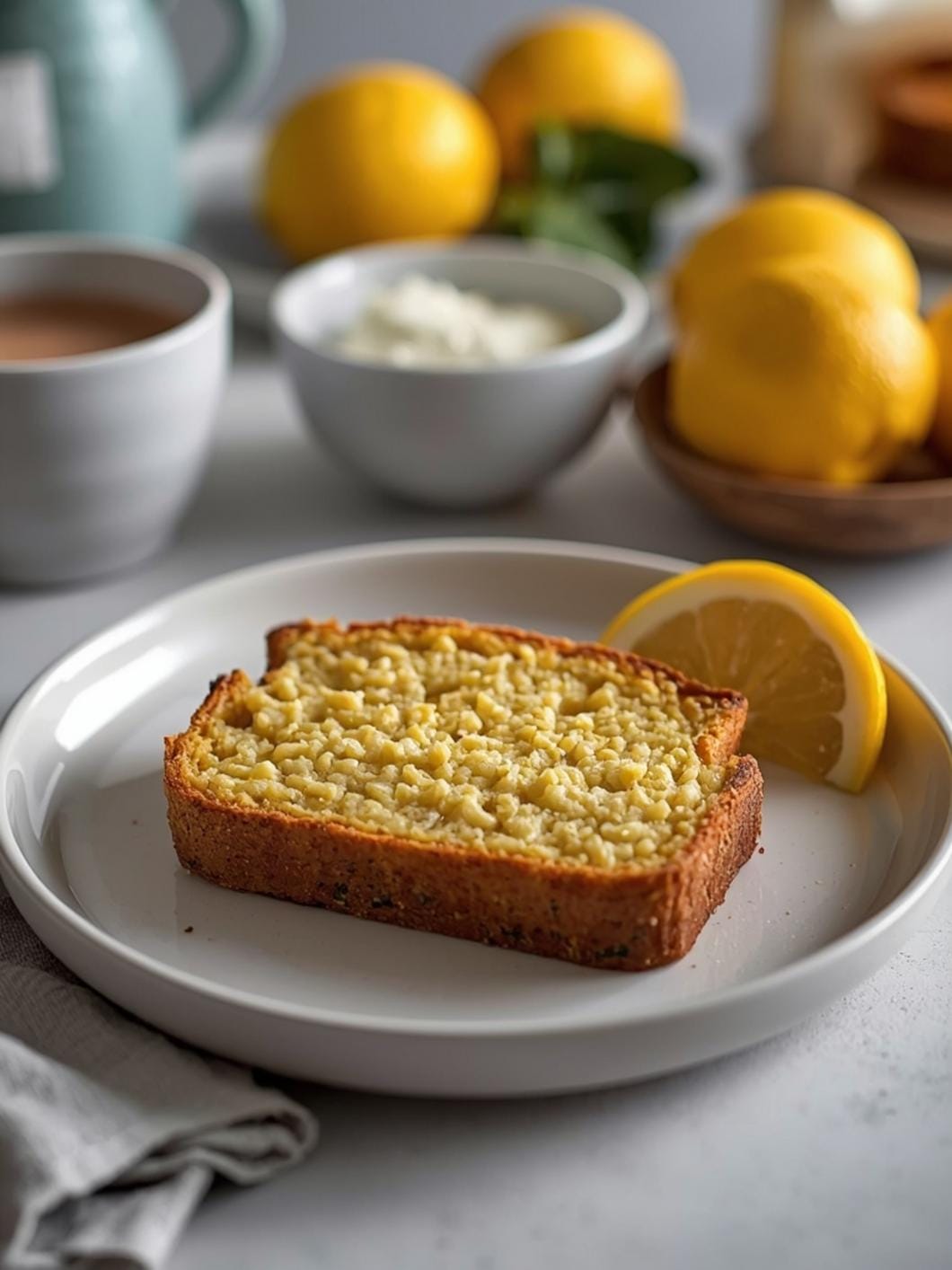 Homemade Sourdough Lemon Poppy Seed Loaf Recipe
