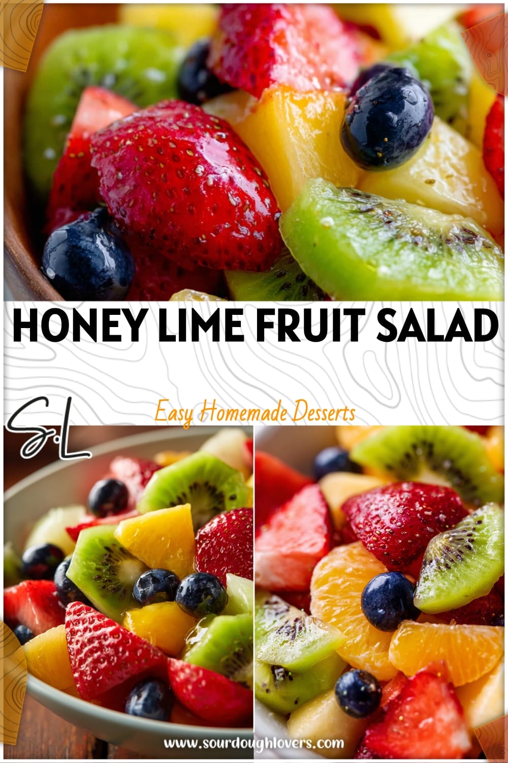 Easy Honey Lime Fruit Salad Recipe with Fresh Fruit