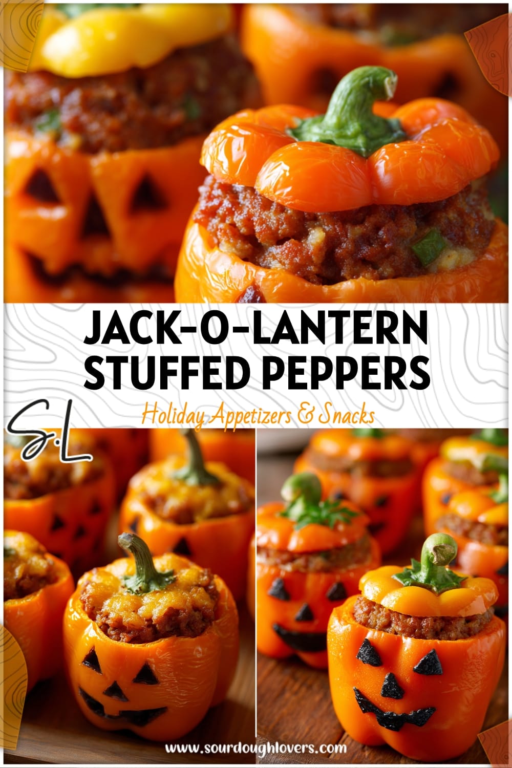 Stuffed Jack-O-Lantern Peppers: Easy Halloween Dinner for Kids