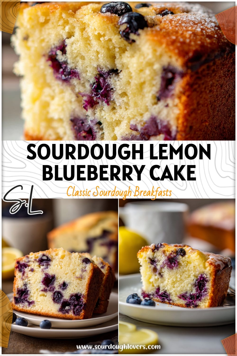 Sourdough Lemon Blueberry Breakfast Cake: Easy Discard Recipe!