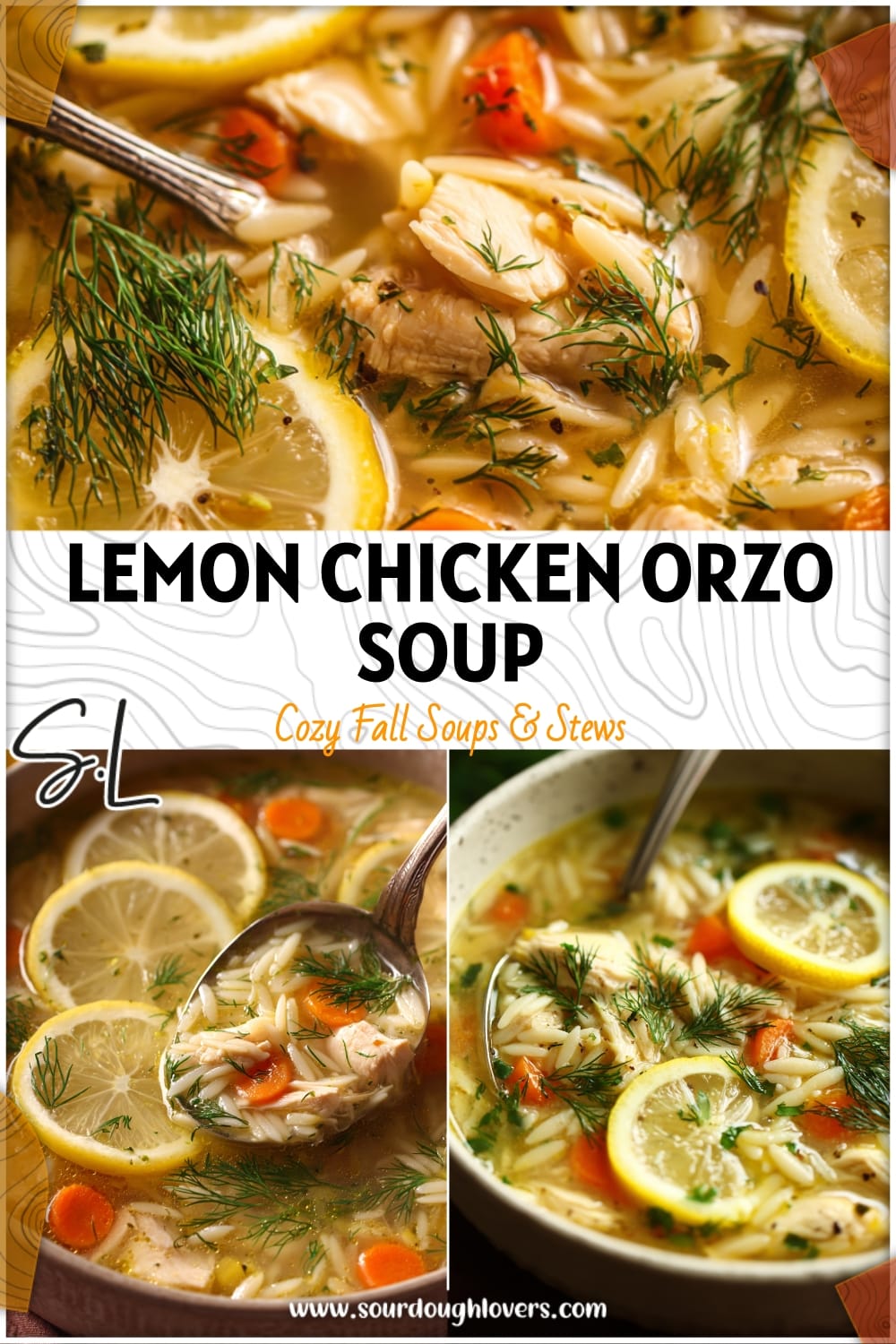 Easy Lemon Chicken Orzo Soup Recipe