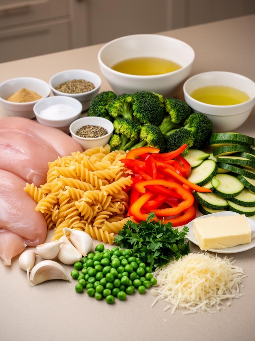 Lemon Chicken Pasta Primavera: Easy Veggie-Loaded Dinner Idea