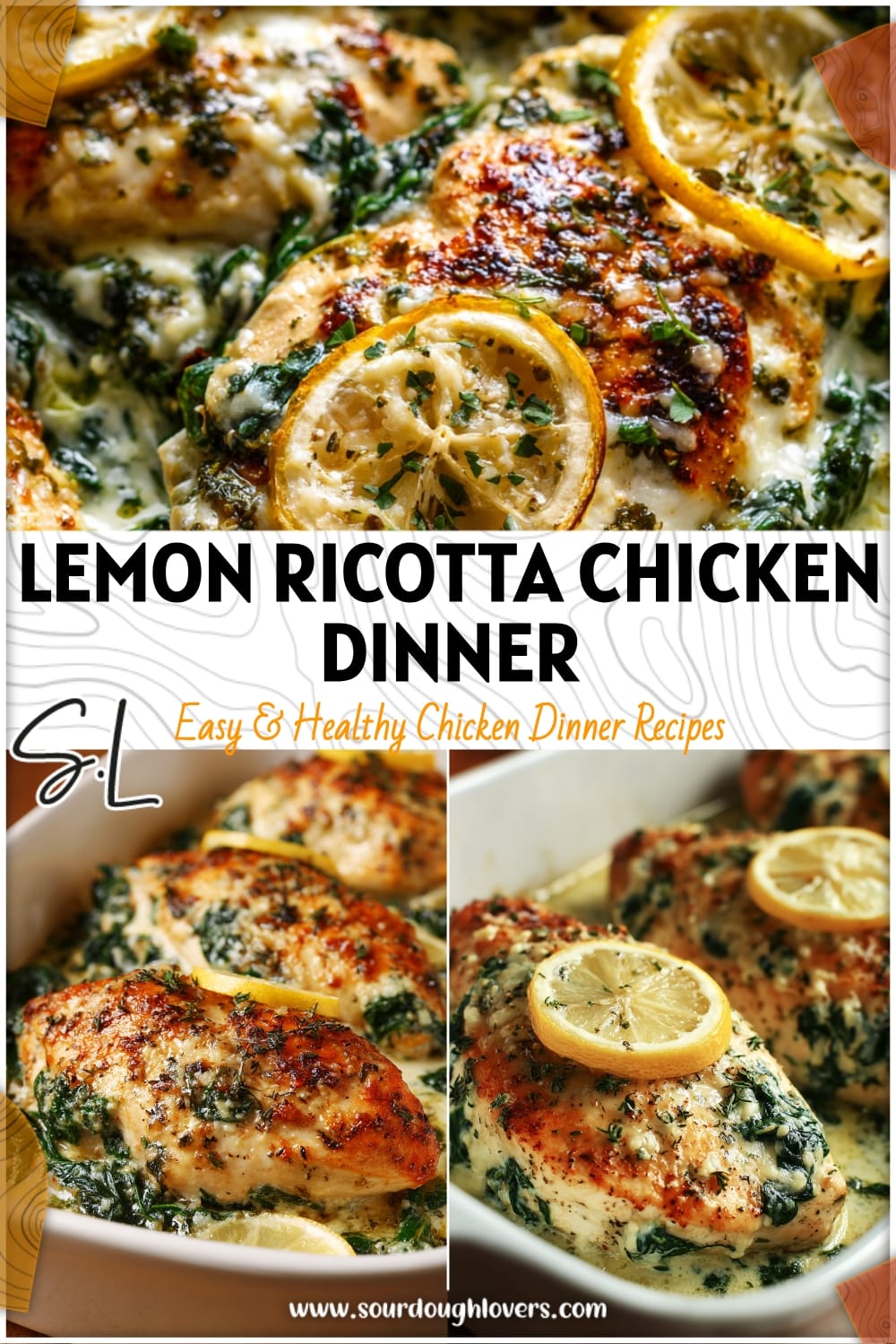 Lemon Ricotta Chicken: Healthy 30-Min Dinner Recipe