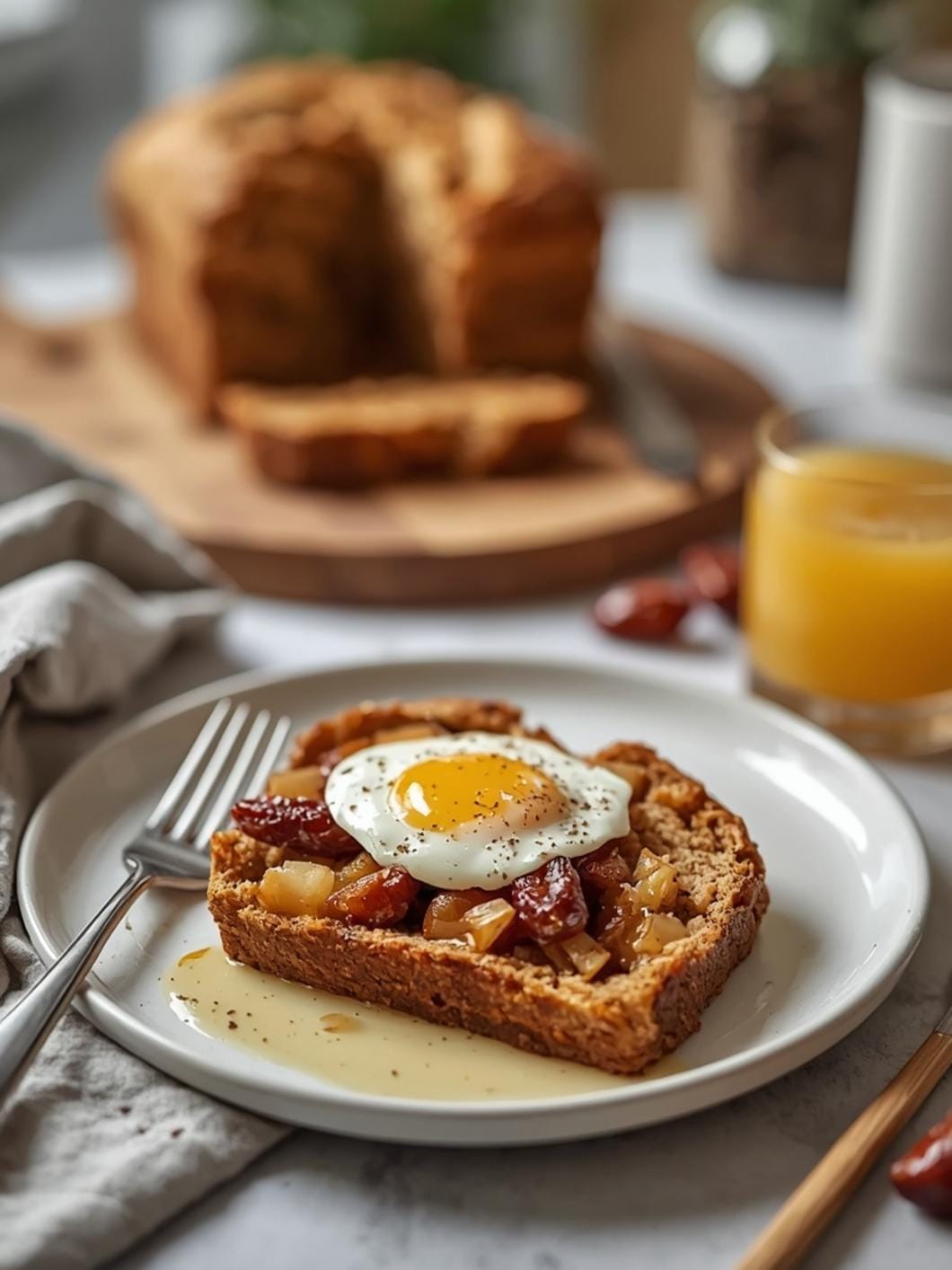 Naturally Sweetened Date Sourdough Bread Recipe