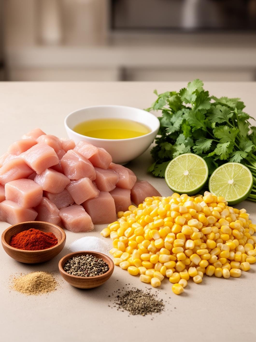 One-Pan Chicken and Corn Skillet for a Healthy Summer Dinner