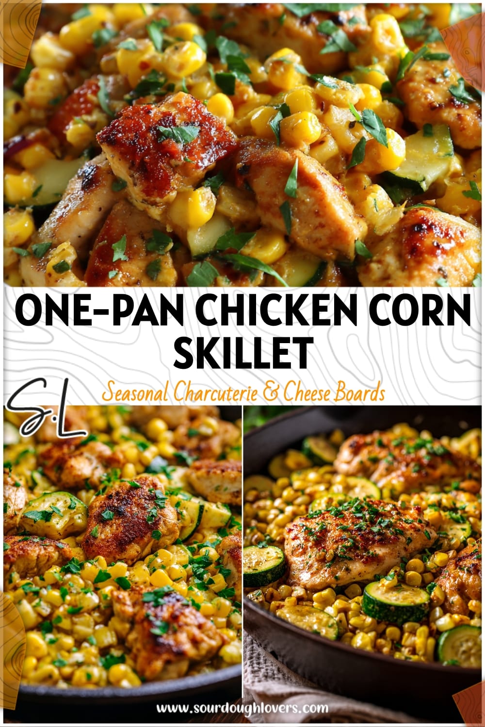 One-Pan Chicken and Corn Skillet for a Healthy Summer Dinner