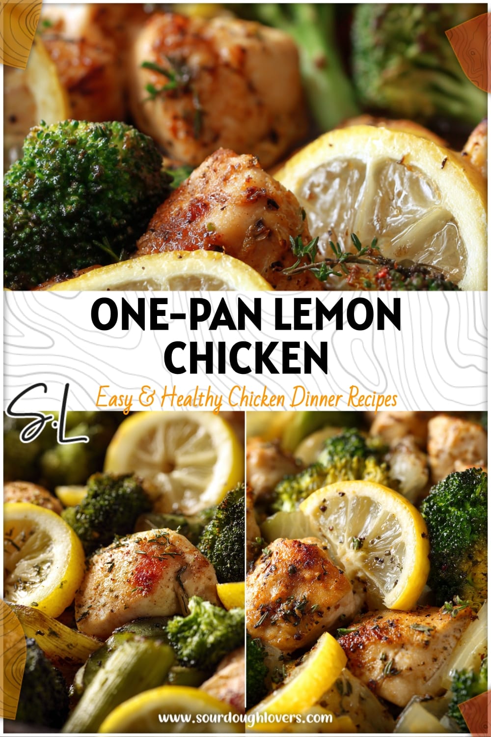 One-Pan Lemon Chicken & Veggies: Healthy Dinner for Liver Health