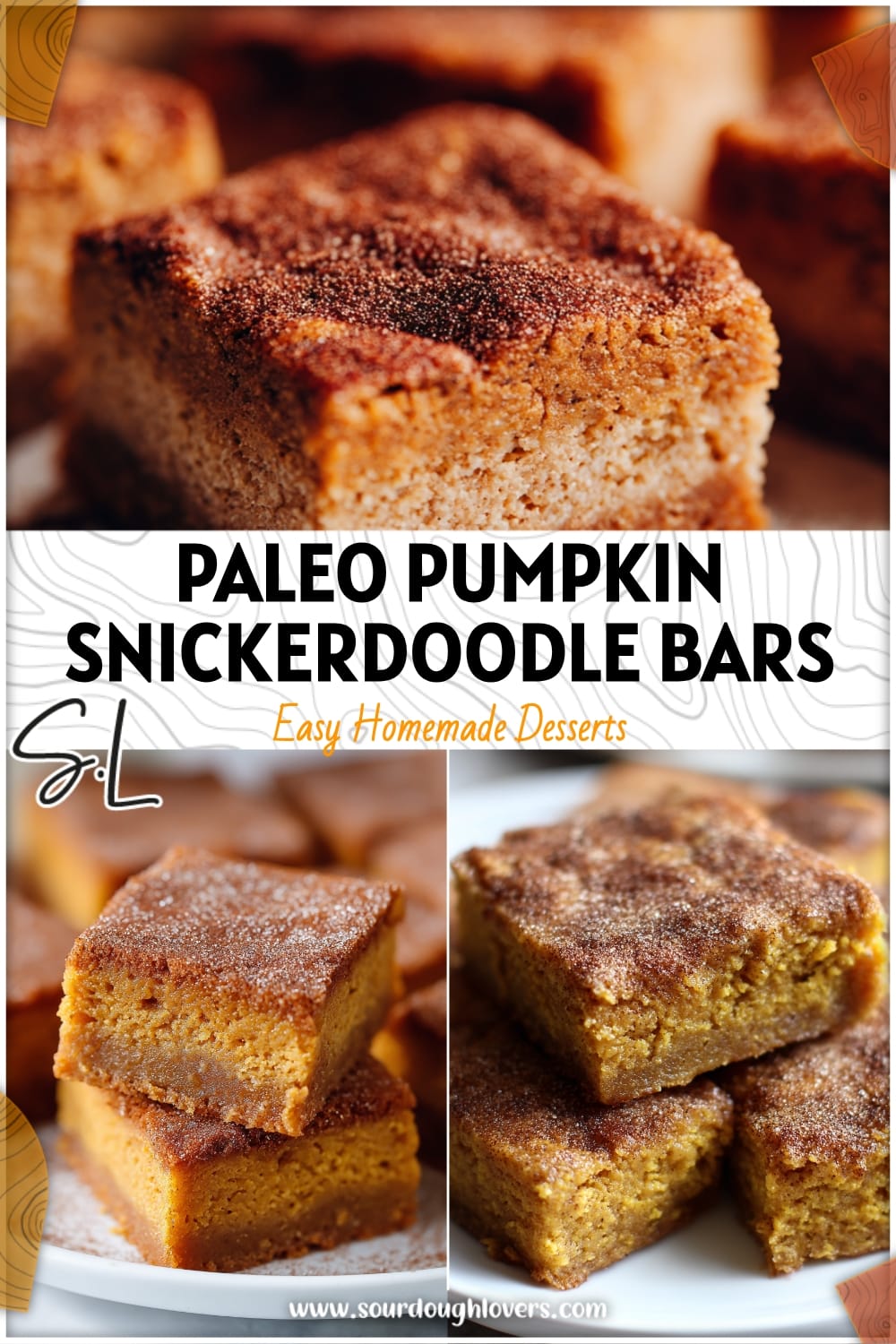 Easy Paleo Pumpkin Snickerdoodle Bars for Fall Baking 14 Easy Paleo Pumpkin Snickerdoodle Bars for Fall Baking