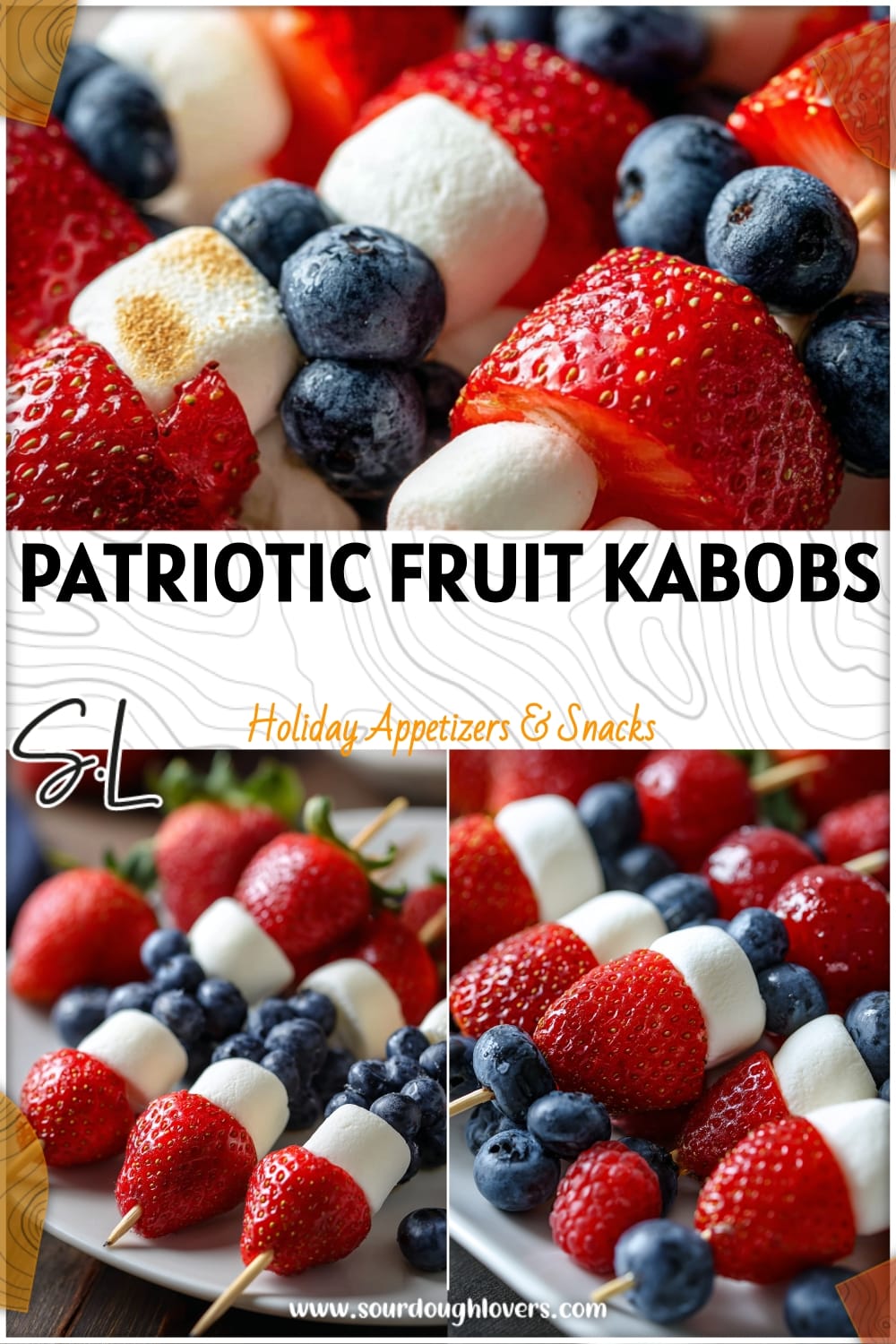 Easy Patriotic Fruit Kabobs for Your Summer Picnic