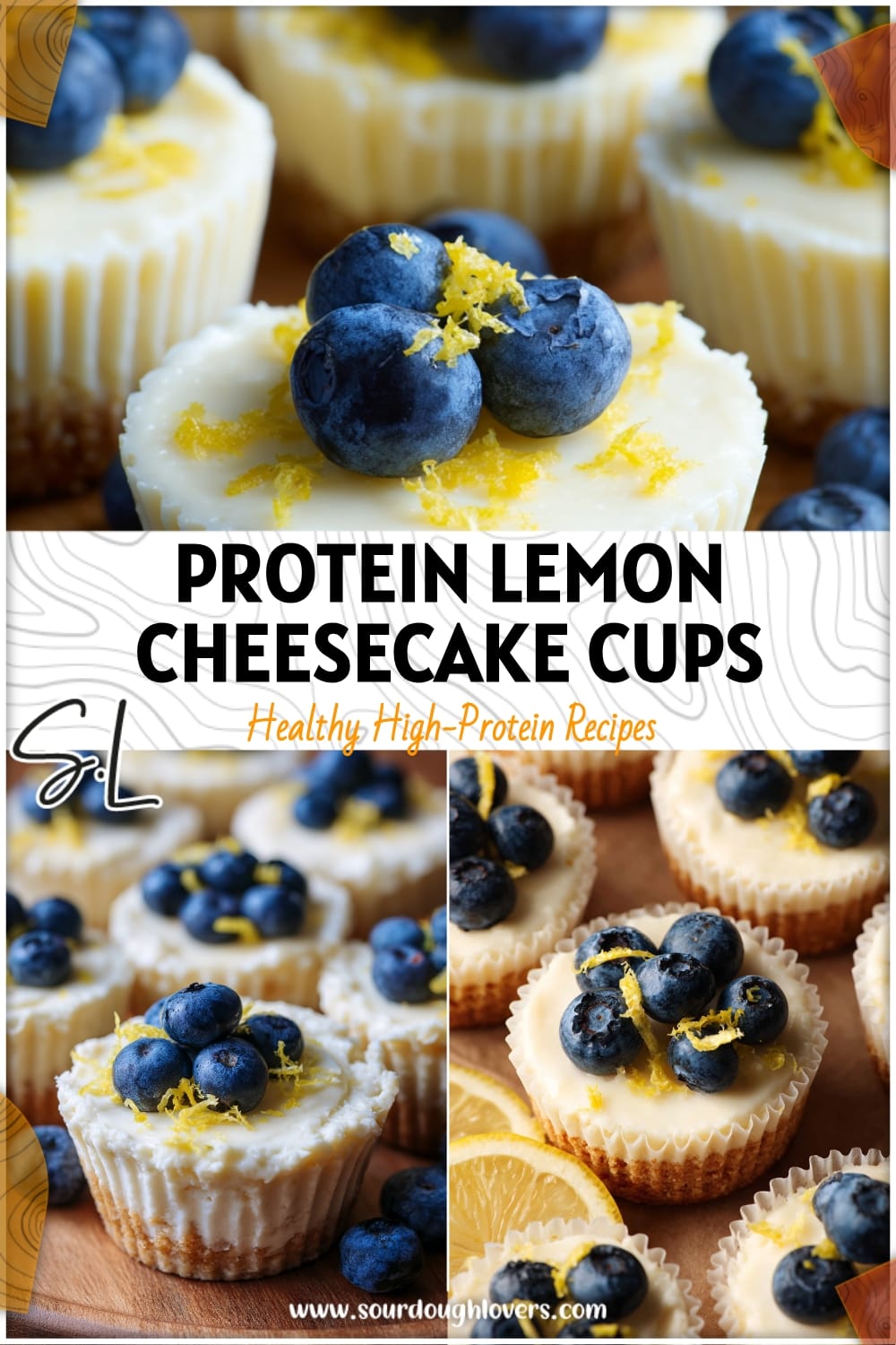 Protein Lemon Cheesecake Cups: Healthy High Protein Dessert Bites