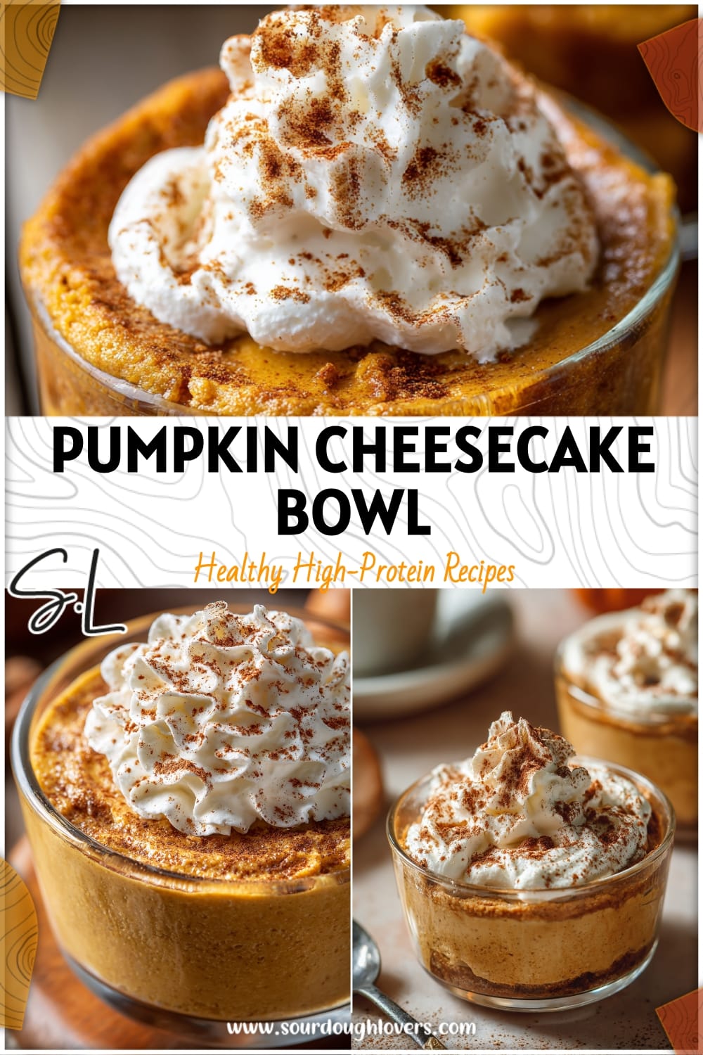 High-Protein Pumpkin Cheesecake Bowl - Healthy & Low Calorie Fall Dessert