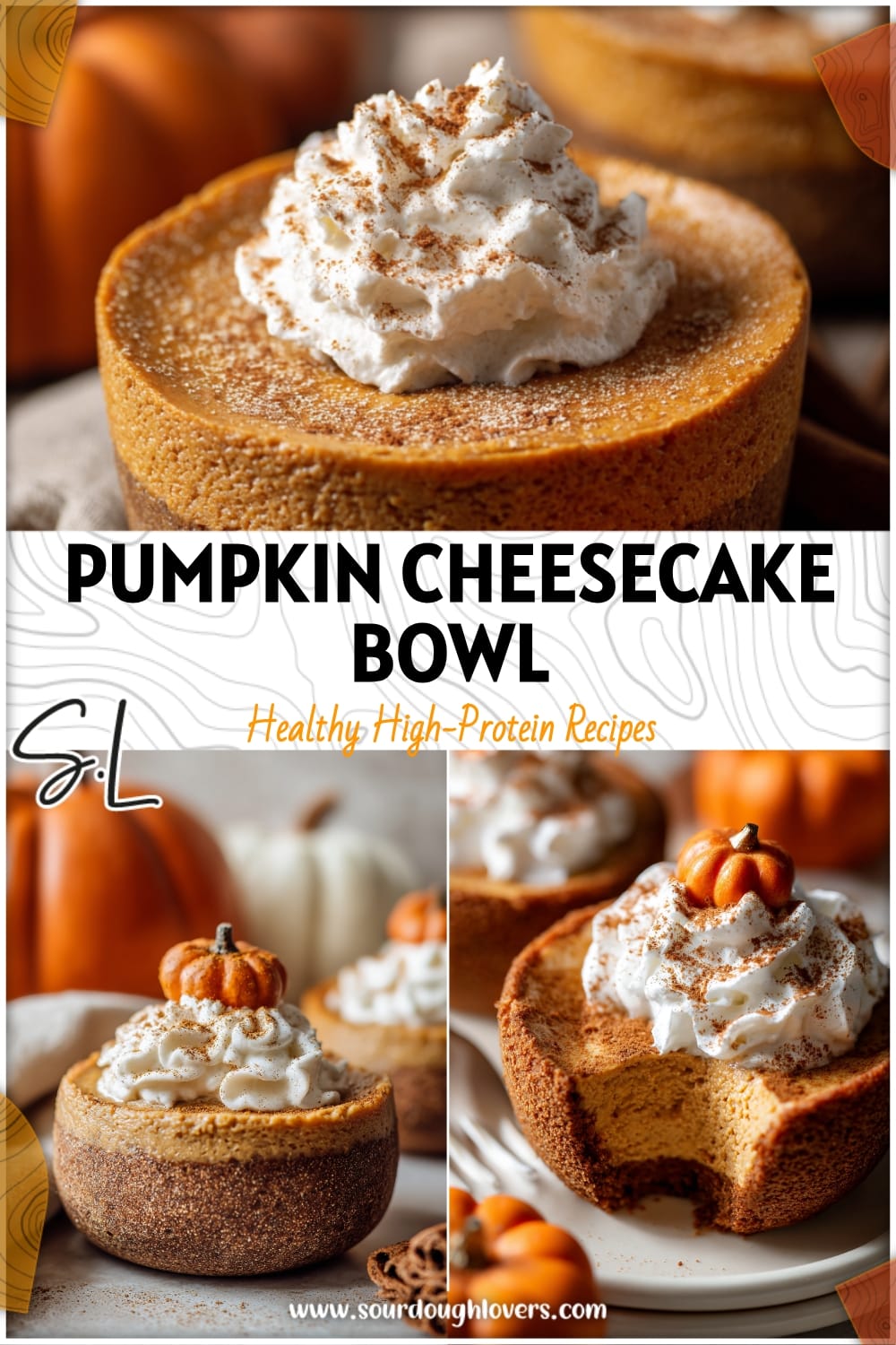 High-Protein Pumpkin Cheesecake Bowl - Healthy Fall Dessert
