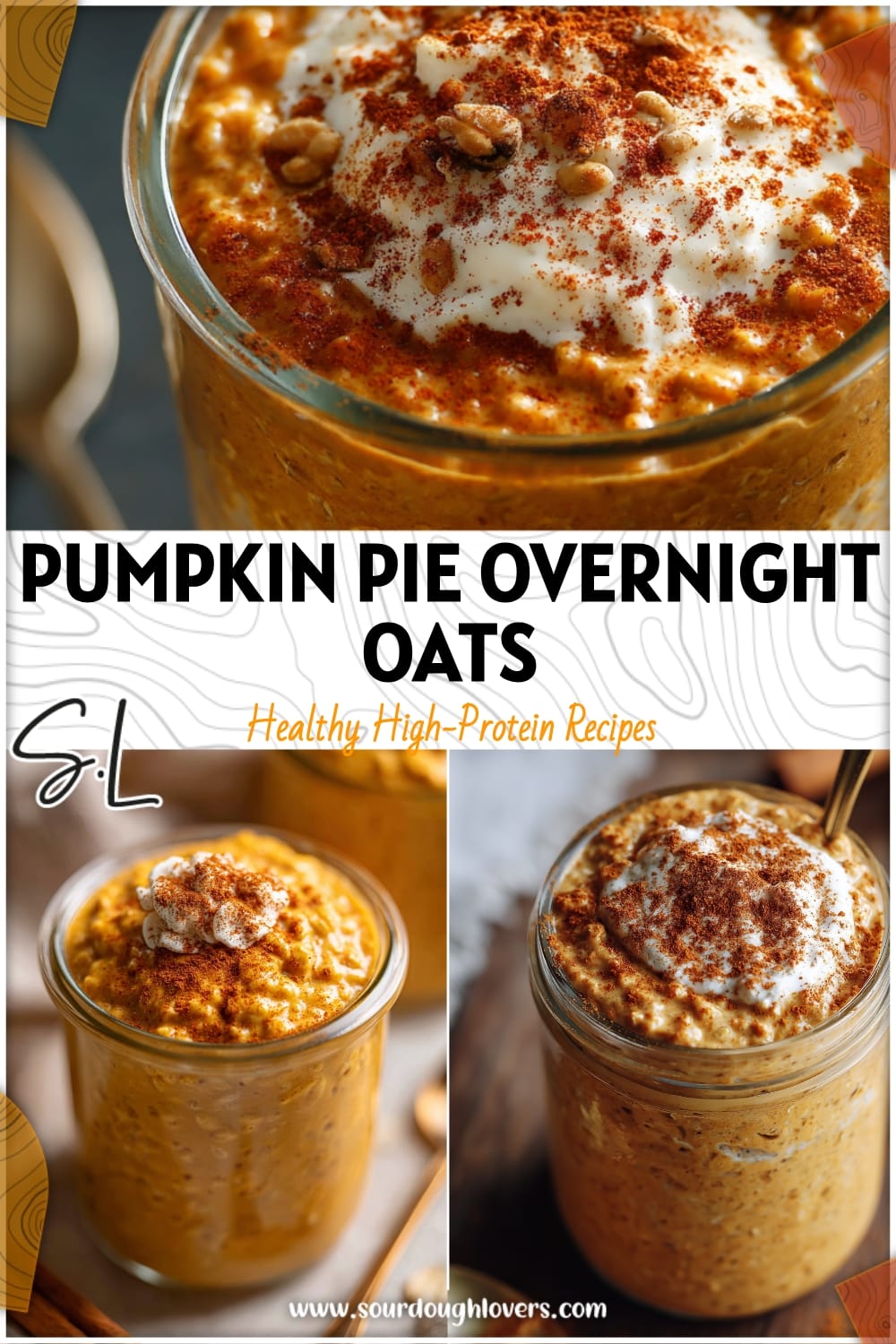 Protein Pumpkin Pie Overnight Oats Recipe