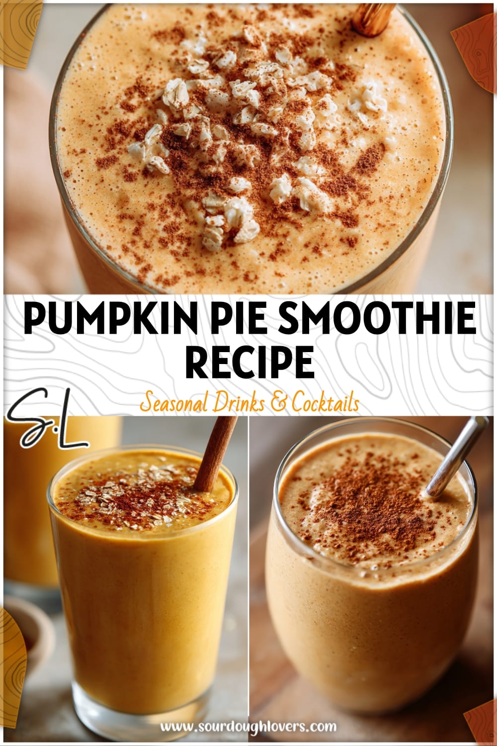 Pumpkin Pie Smoothie with Oat Milk - Healthy Breakfast Recipe
