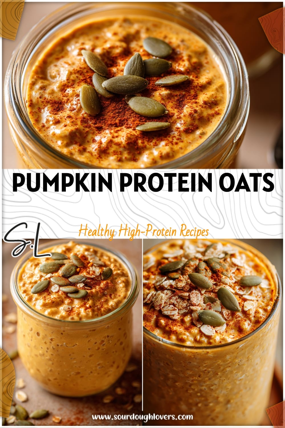 High-Protein Pumpkin Overnight Oats for a Healthy Breakfast