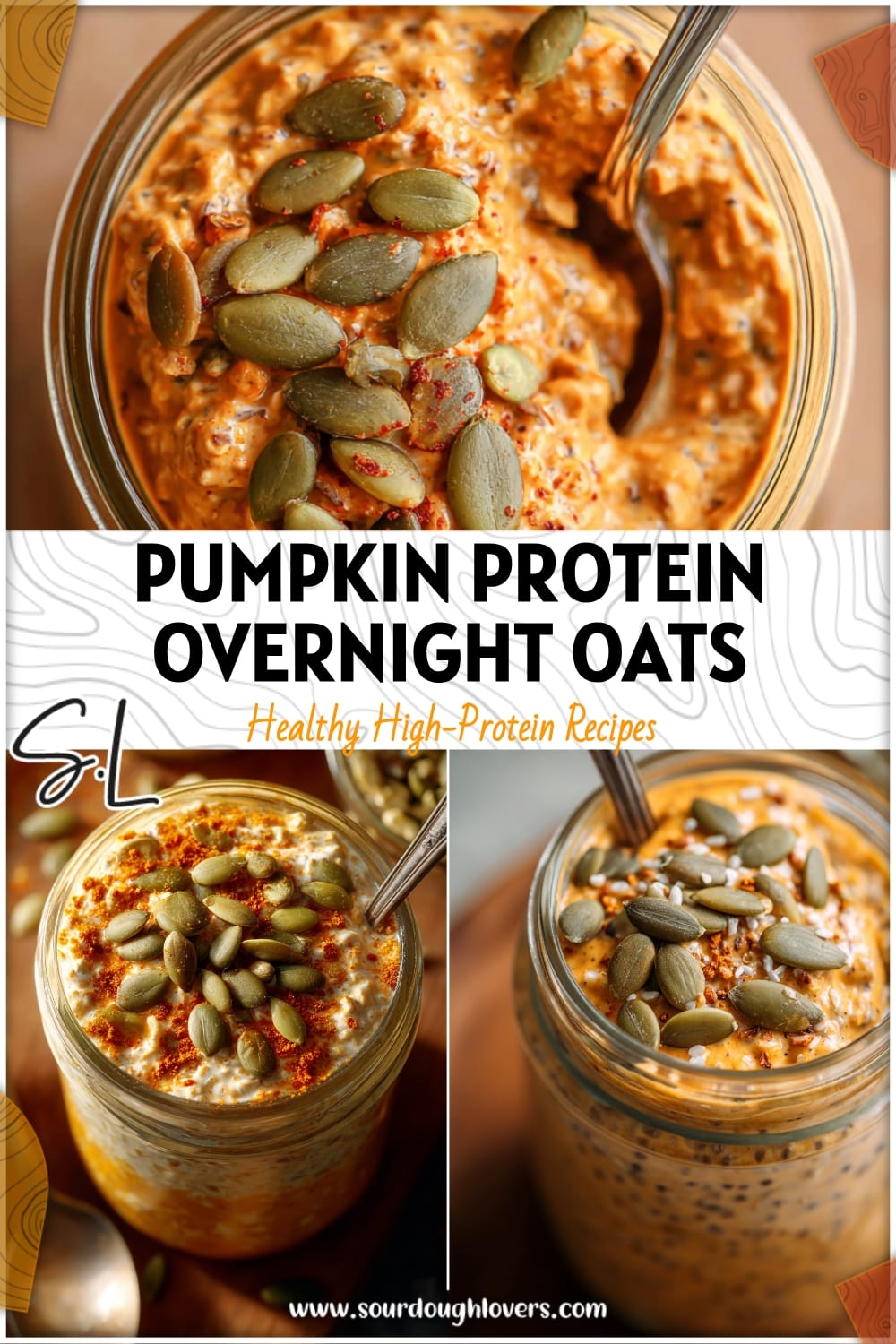 Healthy Pumpkin Protein Overnight Oats Recipe