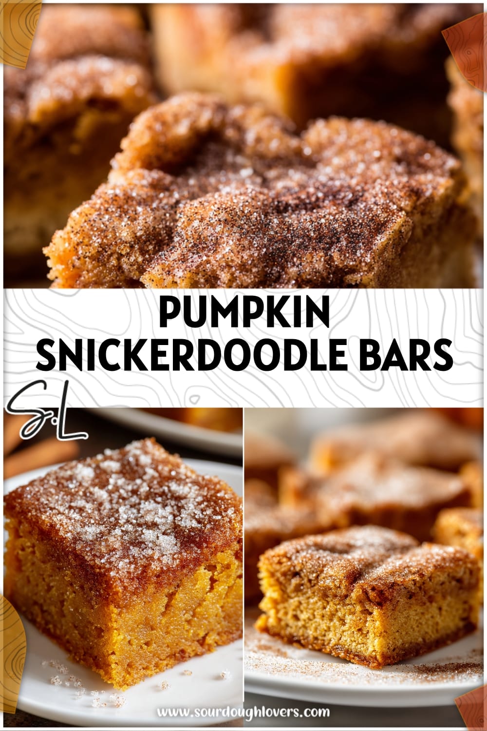Easy Pumpkin Snickerdoodle Bars with Cinnamon Sugar Topping 14 Easy Pumpkin Snickerdoodle Bars with Cinnamon Sugar Topping