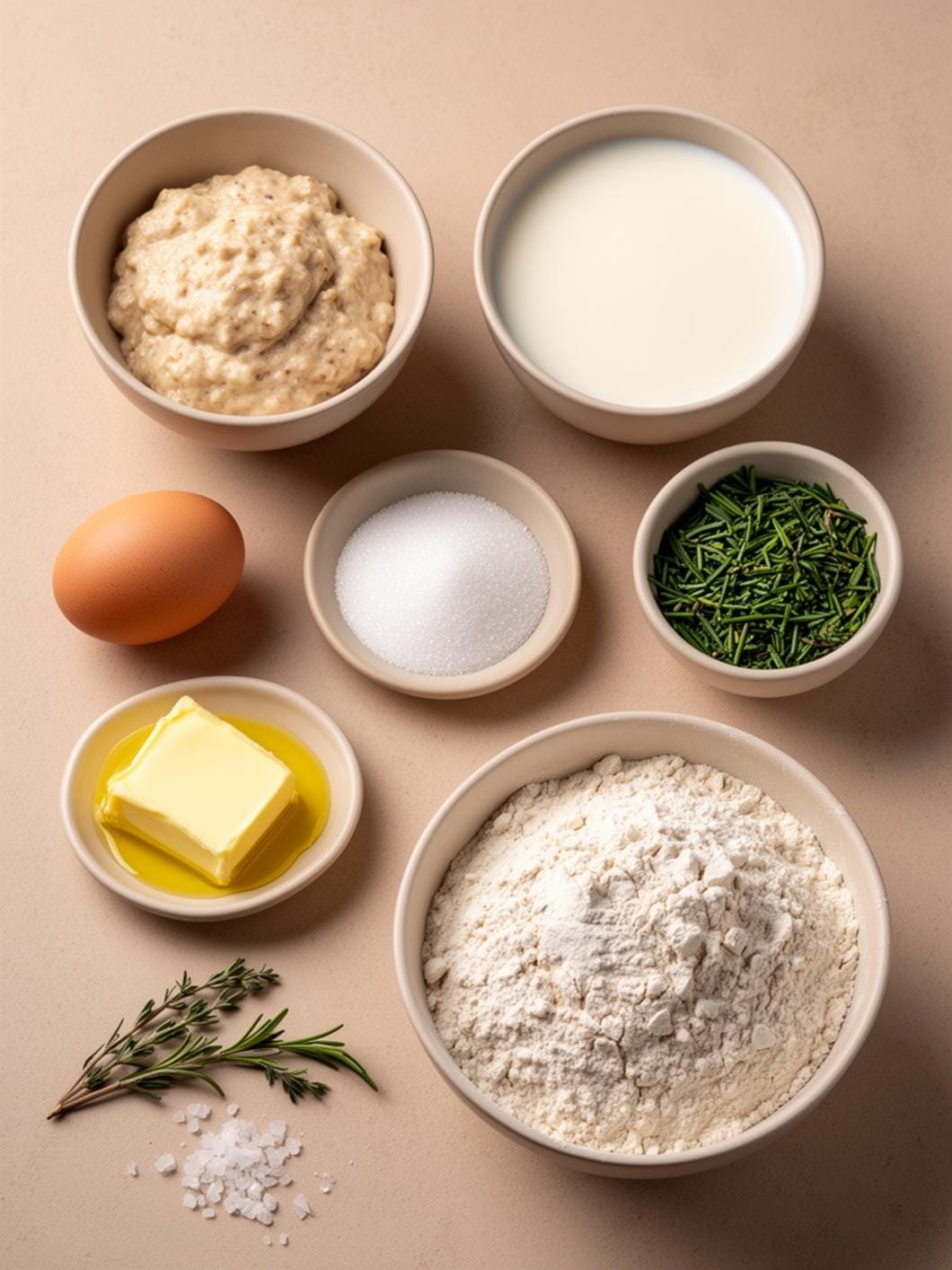 Quick Sourdough Herb Dinner Rolls Recipe